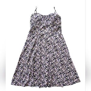 Vintage Connected Apparel Floral Mini Dress Sz 10‎ Daisy Sweetheart Babydoll Y2K